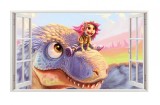 Sticker decorativ cu Dinozauri, 85 cm, 4258ST