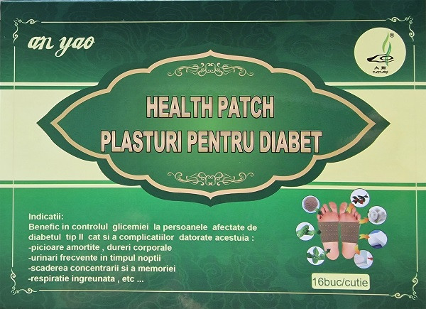 Plasturi pt. diabet 7cm*10cm 16buc