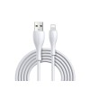 Cablu Date Incarcare Joyroom Usb La Lightning Silicon Alb 2.4a, Lungime 1m S-1030m8