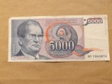 Iugoslavia 5000 Dinari 1.V.1985. - Serie BP 1563874