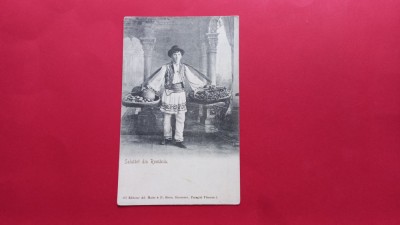 Bucuresti Tipuri Salutari din Romania Vanzator de fructe foto