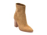 Botine ALDO nude, FARABRIREL 259, din piele intoarsa
