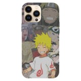 Husa compatibila cu Apple iPhone 15 Pro Max model Kid Naruto Uzumaki, Silicon, TPU, Viceversa, Transparent, Carcasa