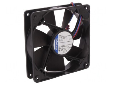 Ventilator Axial 24V 119x119x25mm 170m3/h 43dBA Cu Bilă foto
