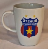 STEAUA Bcucuresti - Clubul de fotbal - Cana veche de colectie din ceramica
