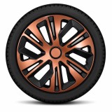 Set capace roti 15 Raven MIX - Aramiu + Negru cu inel negru