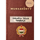 Munkak&ouml;nyv - Horv&aacute;th J&uacute;lia Borb&aacute;la