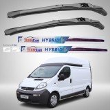 Cumpara ieftin Ștergătoare Opel Vivaro Van L1H2 (2001&ndash;2006) Hibrid | Set față &ndash; TeamCar&reg;