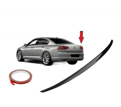 Spoiler Spate Portbagaj pentru VW PASSAT B8 Аripa Lucios lipicios foto