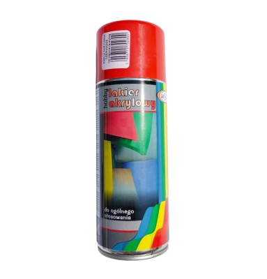 Spray vopsea Hobby acrilic, Rosu 400 ml, Wesco foto