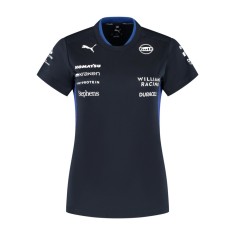 Williams Martini Racing tricou de dama official Teamline Replica black F1 Team 2025 - M