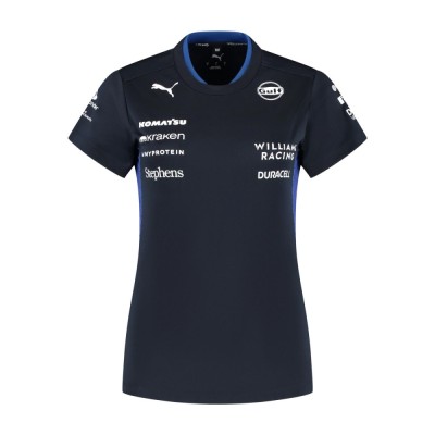 Williams Martini Racing tricou de dama official Teamline Replica black F1 Team 2025 - XS foto