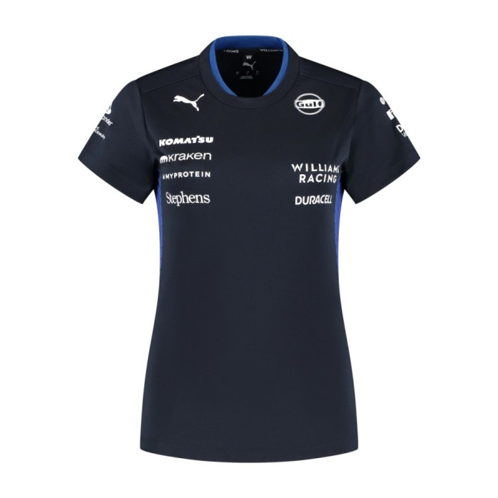 Williams Martini Racing tricou de dama official Teamline Replica black F1 Team 2025 - XS