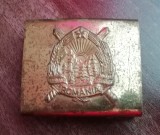 QW14 - Pafta militara - comunism - auriu - piesa de colectie
