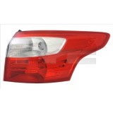 Stop spate lampa Ford Focus 3, 12.2010-11.2014, Combi, partea Dreapta, exterior; LED+P21/5W+PY21W; fara soclu bec; Omologare: ECE, TYC