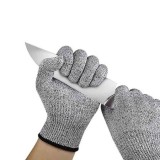 Manusi protectie anti-taiere &amp; anti-aderenta Rubexim, spandex, fibra de sticla, nivel anti-taiere 5, unisex,