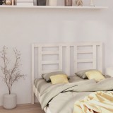 VidaXL Tăblie de pat, alb, 146x4x100 cm, lemn masiv de pin