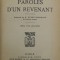 PAROLES D &#039;UN REVENANT par JACQUES D &#039;ARNOUX , 1925