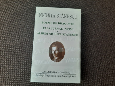 Poeme de dragoste / Fals jurnal intim / Album Nichita Stanescu EDITIE DE LUX foto