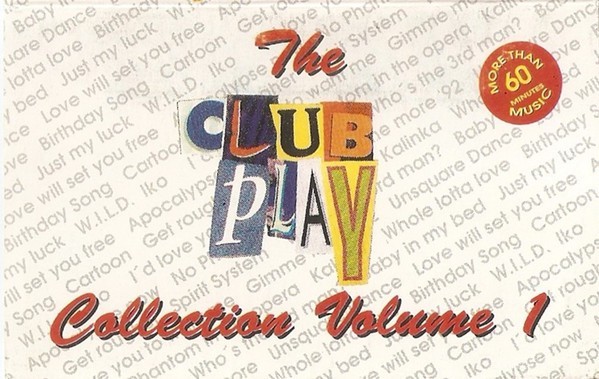 Caseta The Club Play Collection Volume 1, originala