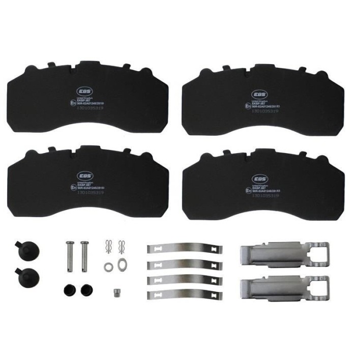 Set placute frana HD EBS Daf, Iveco