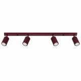Plafonieră Karbon 4L Burgundy