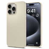 Cumpara ieftin Husa pentru iPhone 15 Pro, Spigen Thin Fit, Mute Beige