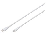 Cablu USB 2.0 DIGITUS Lightning - USB C, 2m, alb, nichelat