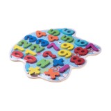 Puzzle din lemn cu cifre si operatii matematice