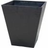 Ghiveci Mega Collections Ecostone Square Negru noir Plastic Reciclat 48 x 57 cm