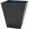 Ghiveci Mega Collections Ecostone Square Negru noir Plastic Reciclat 48 x 57 cm