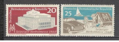 D.D.R.1960 Targul de toamna Leipzig SD.84 foto