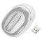 Mouse Wireless Hoco GM34, 2.4G, 1600 DPI, Gri-Alb