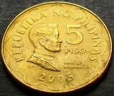 Cumpara ieftin Moneda 5 PISO - FILIPINE, anul 2005 *cod 1336 A, Asia