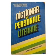 Dictionar de personaje literare