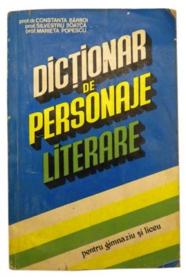 Dictionar de personaje literare foto