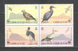 Gibraltar.1991 Protejarea naturii-Pasari bloc 4 SG.15