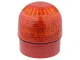 Semnalizator LED Roșu 17-60VDC IP65