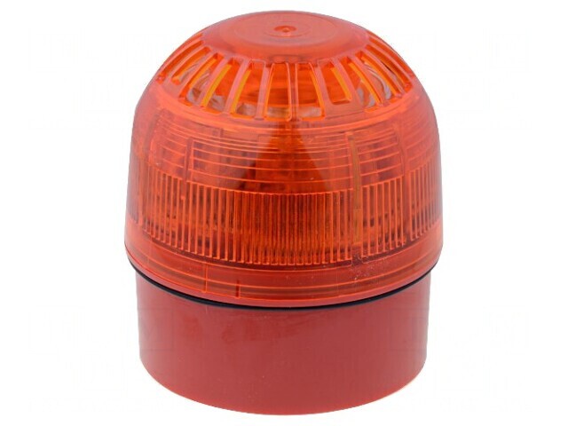 Semnalizator LED Roșu 17-60VDC IP65