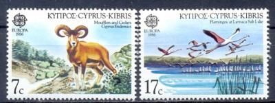 CIPRU 1986 EUROPA CEPT foto