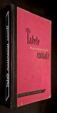 Tabele matematice uzuale - cartonata, Ed. tehnica, 1969