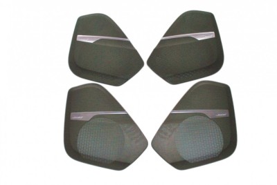 4X NEW OE SPEAKER TRIM BOSE BROWN AUDI Q7 4M 2015 - 4M0868452A 4M0868451A foto
