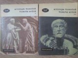 Antologie Filosofica. Filosofia Antica Vol. 1-2, Colectiv. Minerva 1974, Limba Romana, Carte Filosofie