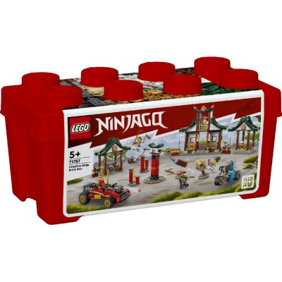 LEGO NINJAGO CUTIE CU CARAMIZI CREATIVE NINJA 71787 foto