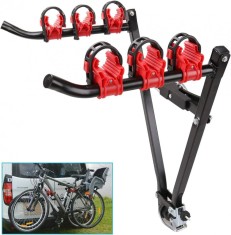 Suport universal pentru biciclete pentru bara de tractare pentru 3 biciclete de pana la 60 kg
