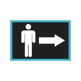 Indicator Grup Sanitar Bărbați dreapta