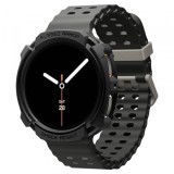 Husa Spigen Rugged Armor pentru Samsung Galaxy Watch8 44mm, Neagra Mata