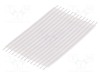 Conector cablu jumper flexibil TE Connectivity Flexstrip 14 pini 2,54mm 50,8mm