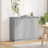 Șifonier cu LED Gri Sonoma 90x32x75 cm Lemn prelucrat