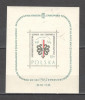 Polonia.1962 C.M de schi Zakopane-Bl. MP.44, Nestampilat